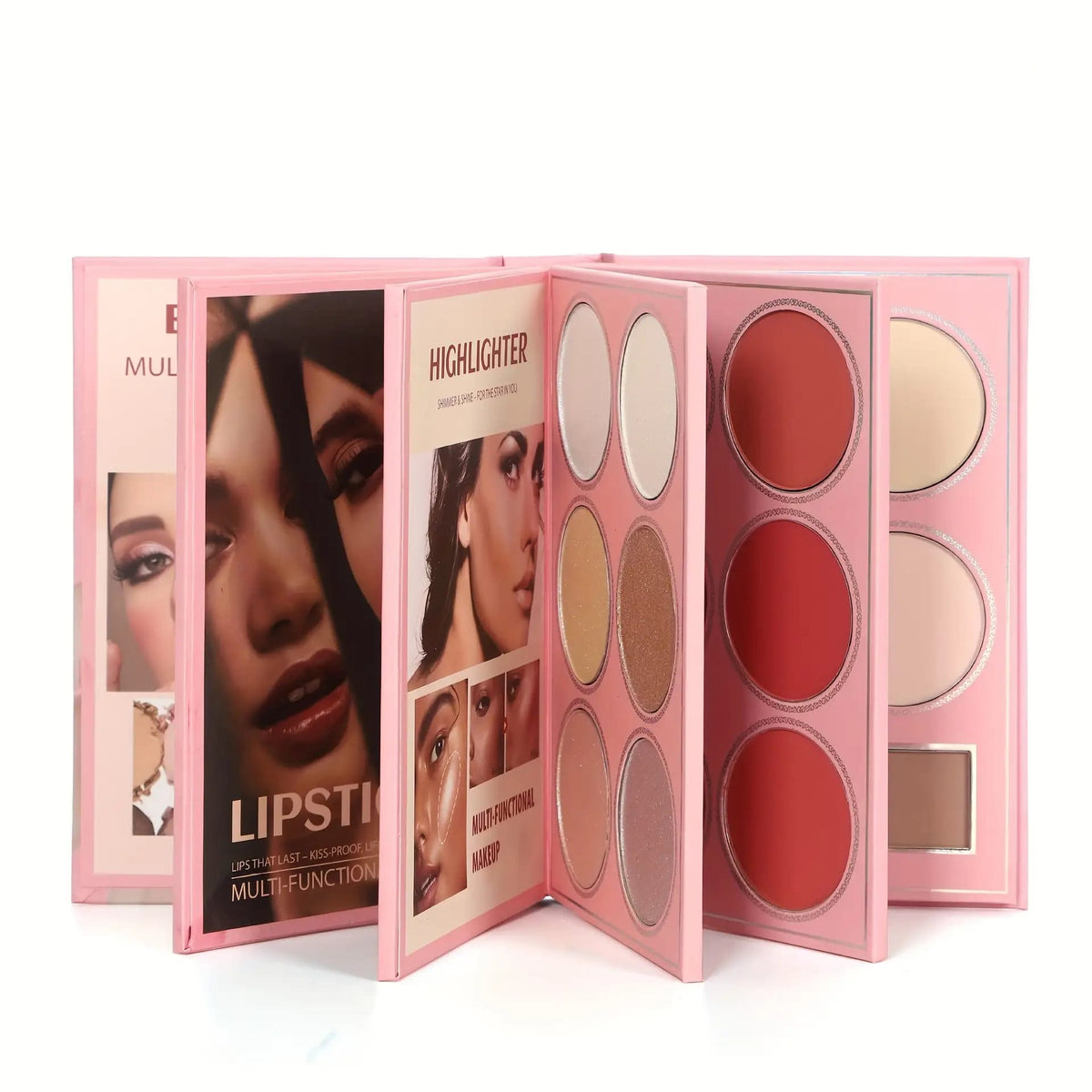 KissICON 67-color book makeup palette 67color Berry Book Matte Shimmer Makeup