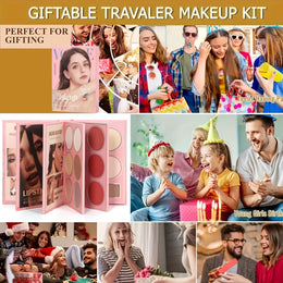 KissICON 67-color book makeup palette 67color Berry Book Matte Shimmer Makeup