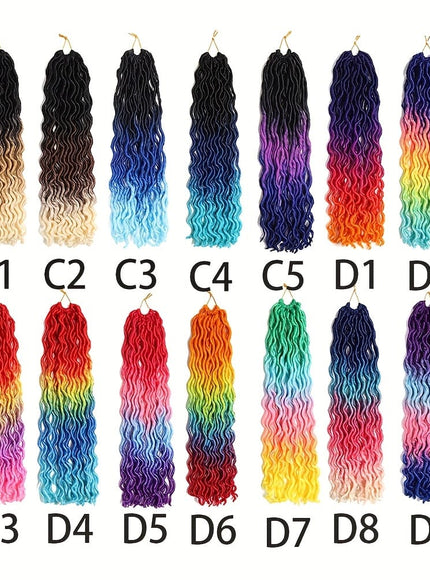 Kissicon Gypsy Goddess Faux Locs Wavy