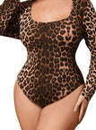 Apricot Leopard Print / UK 16