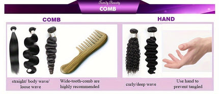 KissIcon Peruvian Water Wave 4Bundles DoubleWeft Extensions