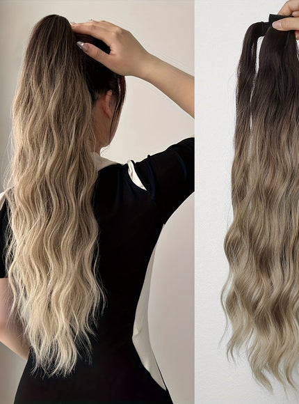 KissIcon Claw Ponytail 24 Inch Clip In -