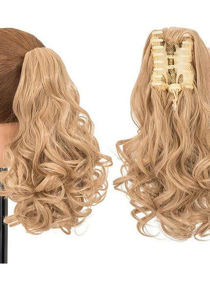 KissIcon Ponytail Extension - Clip In 14 Inch