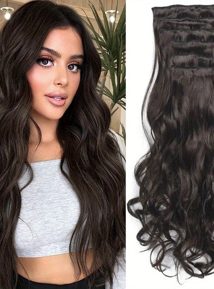 Kissicon Heat Resistant Clip In Hair