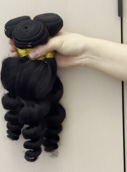 KissIcon Loose Wave Hair Bundles - Unprocessed Virgin