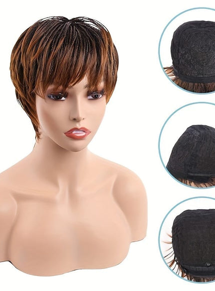 KissICON 6inch / 1B/30 Kissicon Realove Short Box – Braided Wig Temp