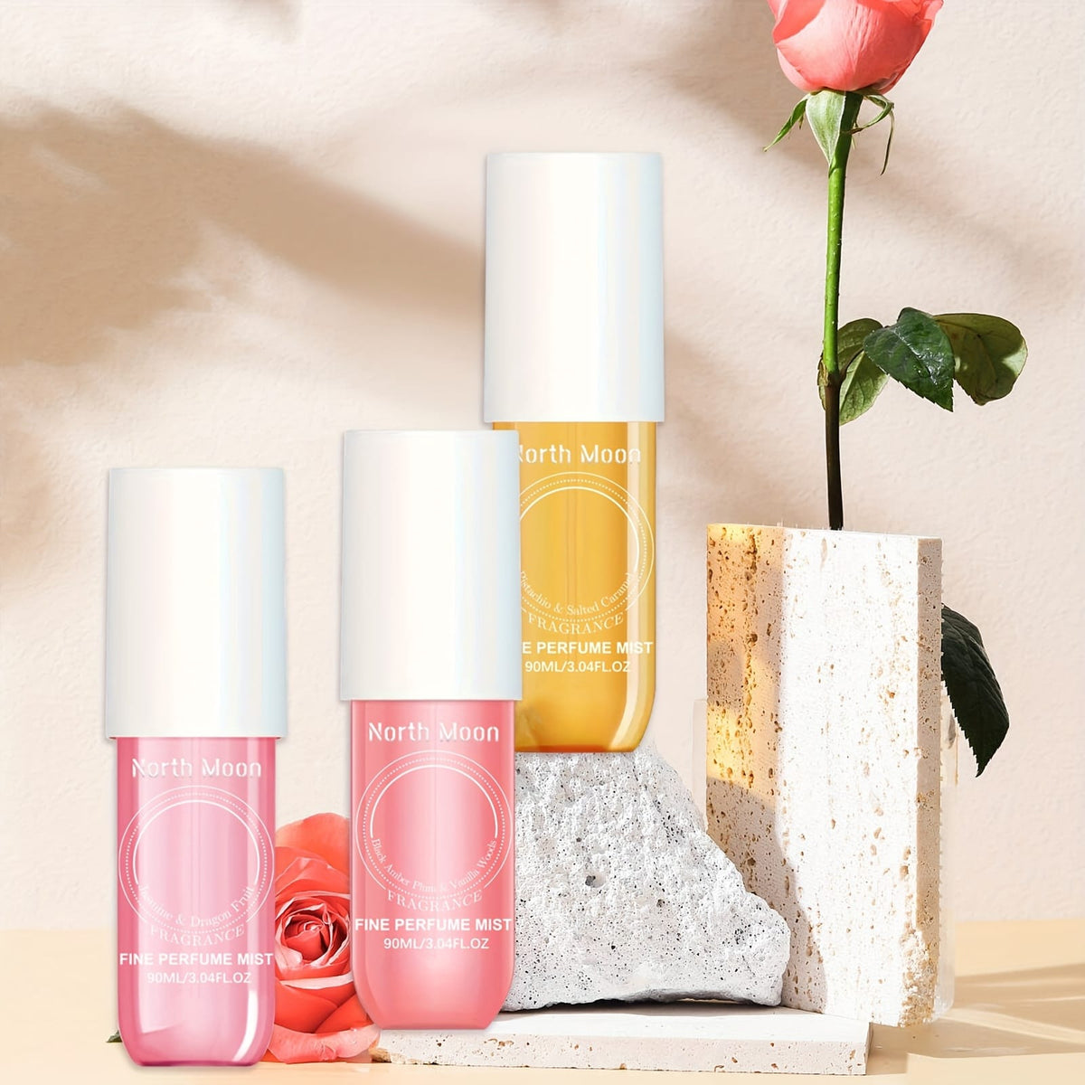 KissICON 6pcs-540ml 6piece Lasting Fresh Fragrance Perfume – Mist