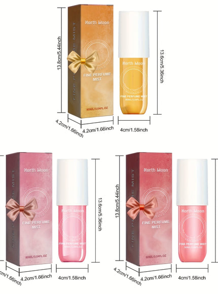 KissICON 6pcs-540ml 6piece Lasting Fresh Fragrance Perfume – Mist