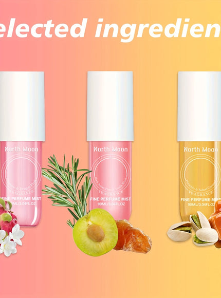 KissICON 6pcs-540ml 6piece Lasting Fresh Fragrance Perfume – Mist