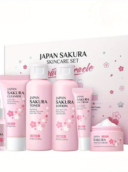 KissICON 6pcs KissIcon Cherry Blossom Gift Set For Skin Types