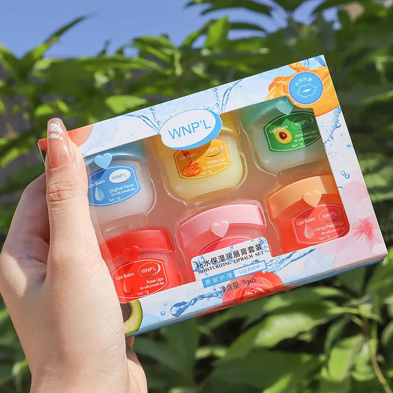 KissICON 6pcs kit KissIcon Lip Balm Sets - Hydrating Plant Based