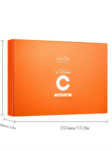 KissICON 6pcs/set KissIcon Vitamin C Brightening Skincare Gift Set -