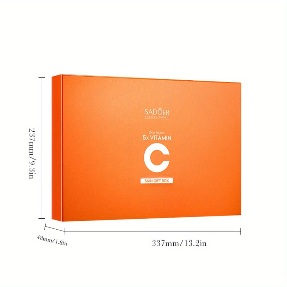 KissICON 6pcs/set KissIcon Vitamin C Brightening Skincare Gift Set -