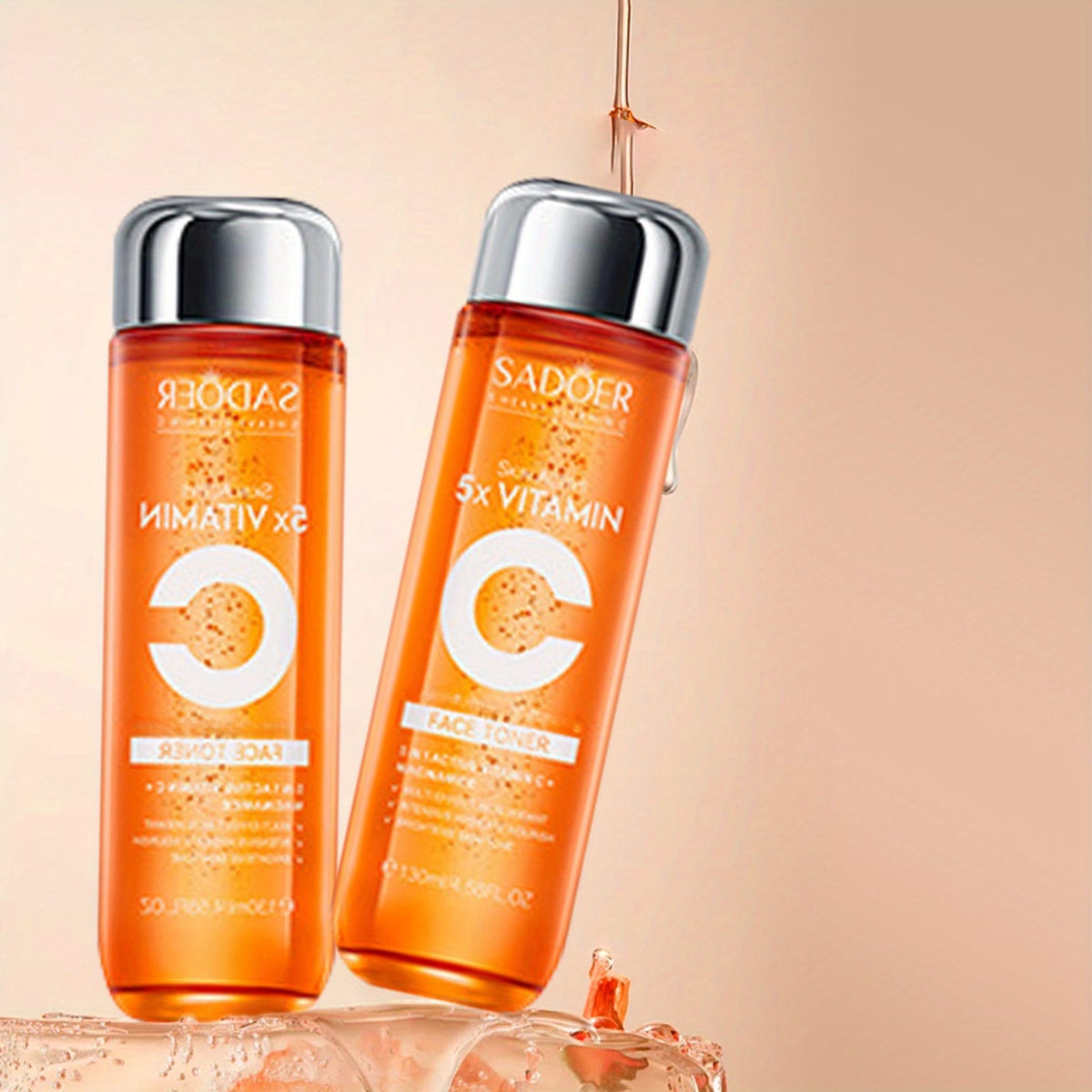 KissICON 6pcs/set KissIcon Vitamin C Brightening Skincare Gift Set -