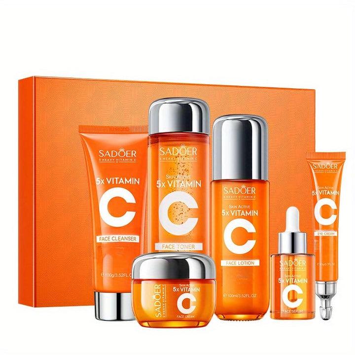 KissIcon Vitamin C Brightening Skincare Gift Set -