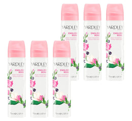 KissICON 6pcs Yardley English Rose Floral Body Mist