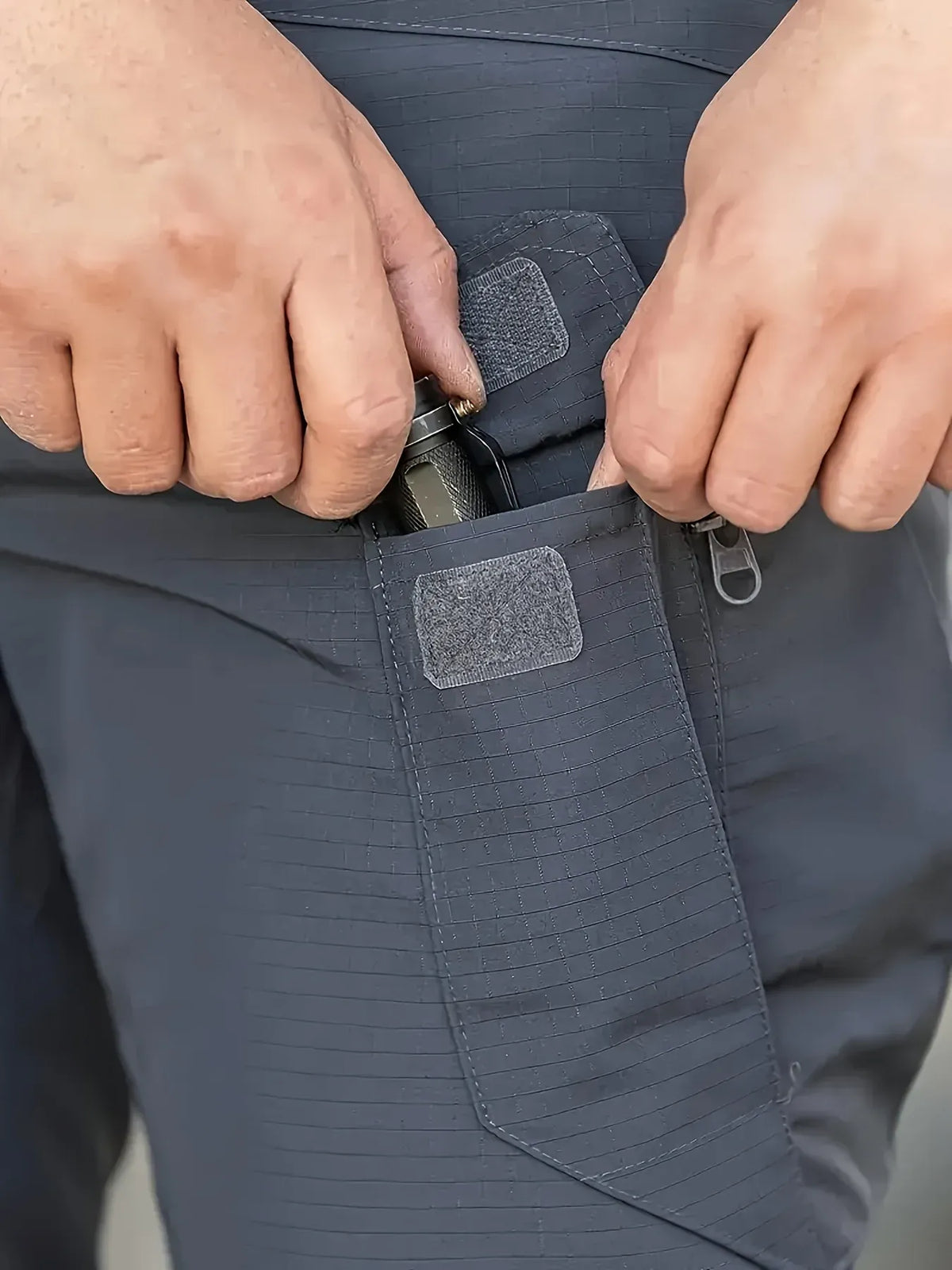 KissICON 6XL Plus Size Mens Waterproof Tactical Cargo Outdoor Pants