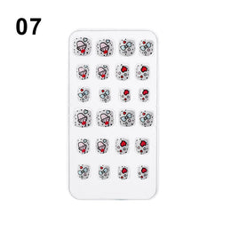 KissICON 7 💋 Child False Nails 24Pcs Box - Easy