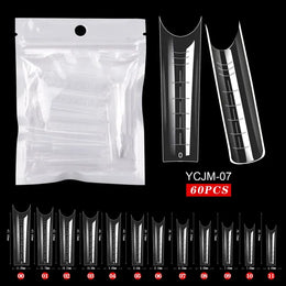 KissICON 7 KissIcon 60Pcs False Nail Tips Acrylic Gel -