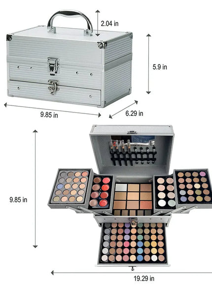 KissICON 7002-006n / CHINA KissIcon 127pcs Makeup Kit All-In-One Gift Box -