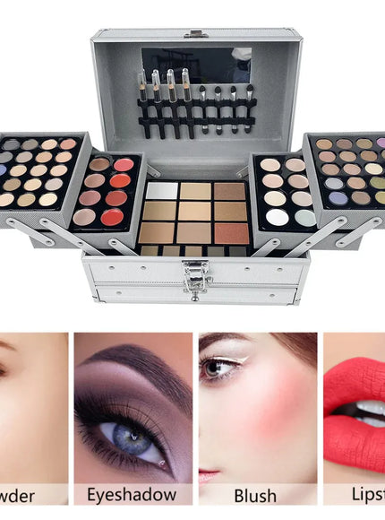 KissICON 7002-006n / CHINA KissIcon 127pcs Makeup Kit All-In-One Gift Box -