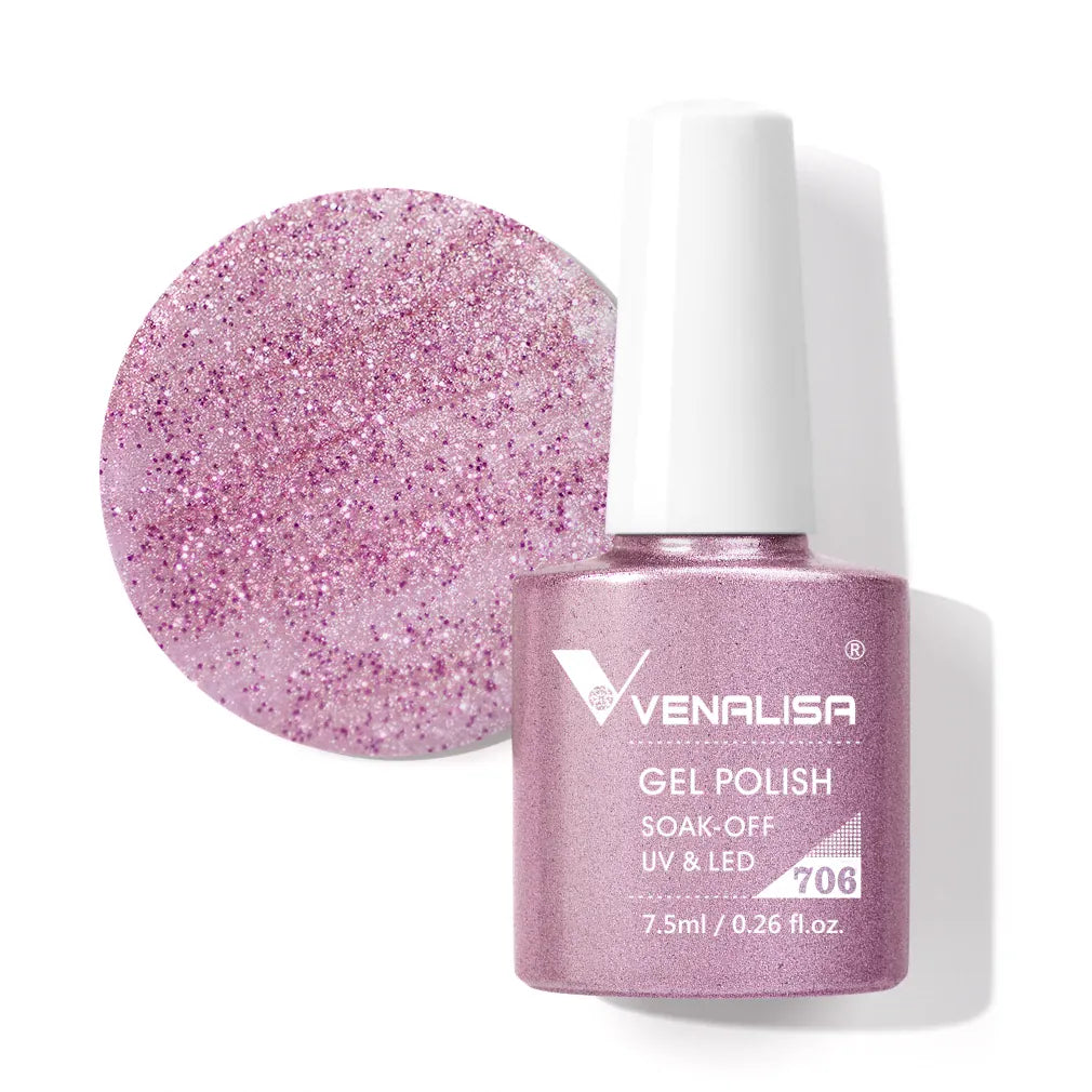 KissICON 706 KissIcon Venalisa 7.5ml Nail Gel Polish 60 Colors