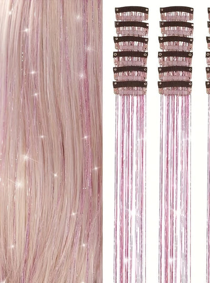 KissIcon 18Pcs Hair Clips 20Inch - Heat Resistant