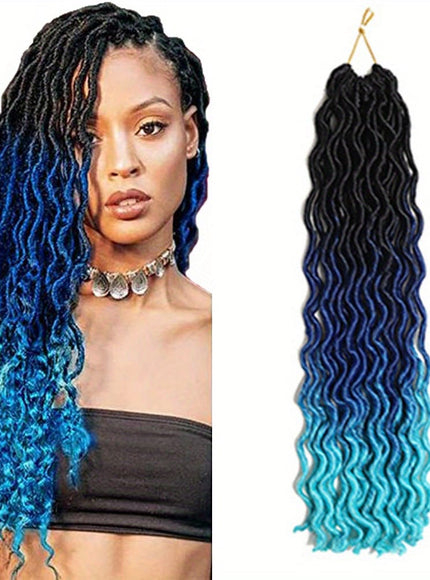 Kissicon Gypsy Goddess Faux Locs Wavy
