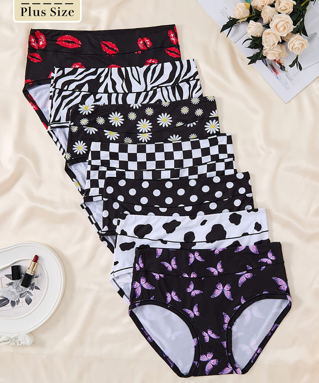 KissICON 7pack Curve Midrise Cotton Briefs