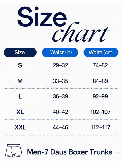KissICON 7Pack Soft MoistureWicking Ribbed Mens Boxer Briefs
