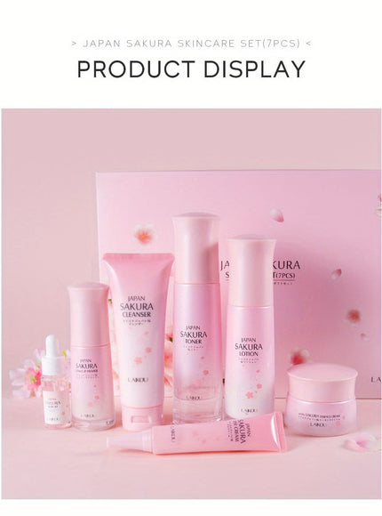 KissICON 7pcs/set [KissIcon] Sakura Gift Set - Moisturizing Hydration