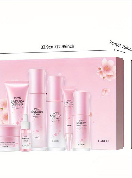 KissICON 7pcs/set [KissIcon] Sakura Gift Set - Moisturizing Hydration