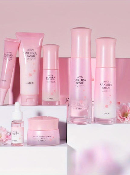 KissICON 7pcs/set [KissIcon] Sakura Gift Set - Moisturizing Hydration