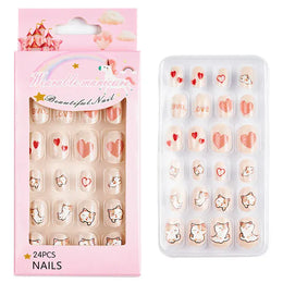 KissICON 8 KissIcon Children Press On Nails - 24 Pcs