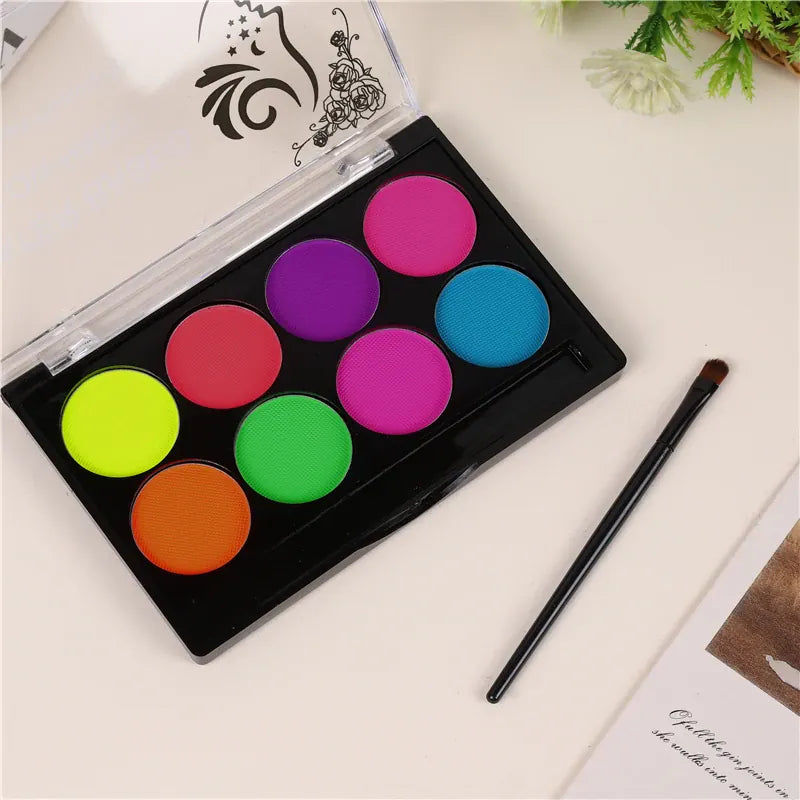 KissICON 8007 Halloween oil painting, body painting, body and face painting, ointment, drama makeup, children's dance, cosplay performance