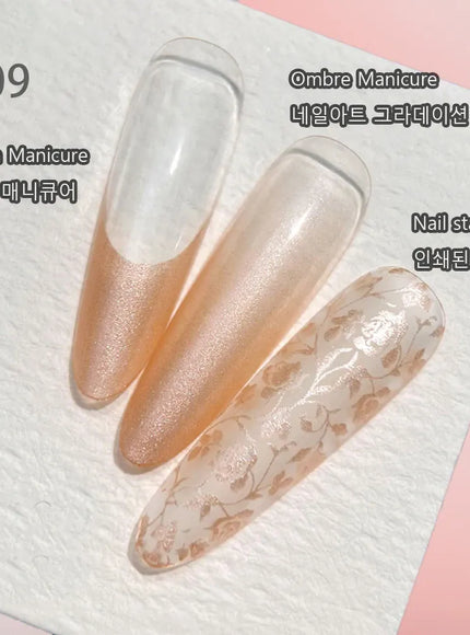 KissICON 809 [KissIcon] Nail Stamping Polish Plaster Effect - 3D