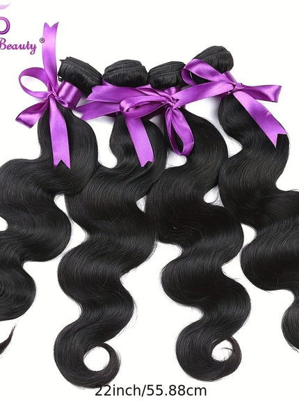 KissIcon Indian Body Wave Hair Extensions - 12-26in