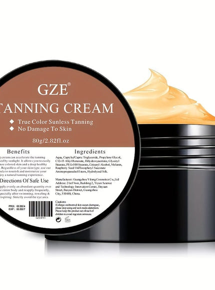 KissICON 80g KissIcon GZE Self Tanning Cream - Easy Bronzer