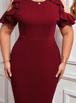 Dark Red-A / UK 18