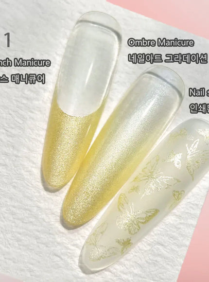 KissICON 811 [KissIcon] Nail Stamping Polish Plaster Effect - 3D