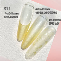 KissICON 811 [KissIcon] Nail Stamping Polish Plaster Effect - 3D