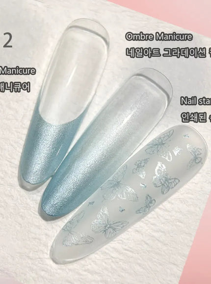 KissICON 812 [KissIcon] Nail Stamping Polish Plaster Effect - 3D