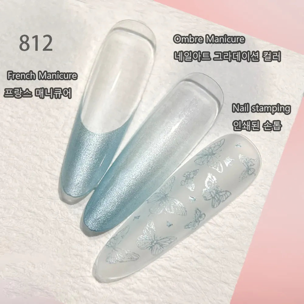 KissICON 812 [KissIcon] Nail Stamping Polish Plaster Effect - 3D