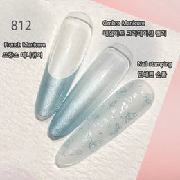 KissICON 812 [KissIcon] Nail Stamping Polish Plaster Effect - 3D