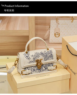 KissICON 8545 white / 21.5-7.5-14cm Women's Handbag – High-end Texture Designer