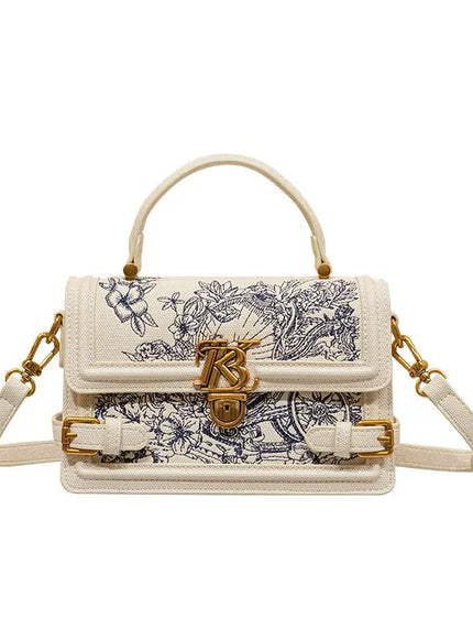 KissICON 8545 white / 21.5-7.5-14cm Women's Handbag – High-end Texture Designer