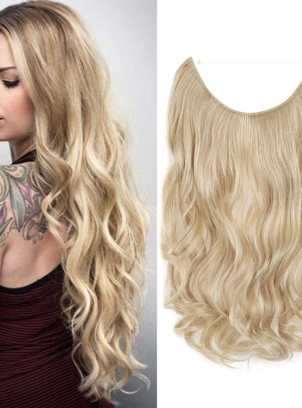 KissICON 86/613-Blonde Mix Kissicon Hair Extensions Hidden Wire Secure