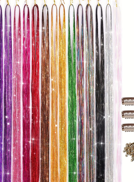 Kissicon Hair Tinsel Kit Heat Resistant