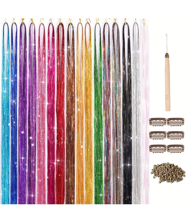 Kissicon Hair Tinsel Kit Heat Resistant