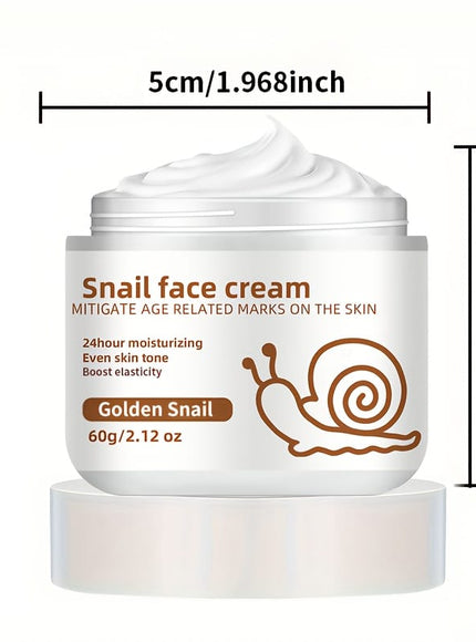 KissICON ZERELLE Snail Face Cream 60g Hyaluronic Hydration Retinol